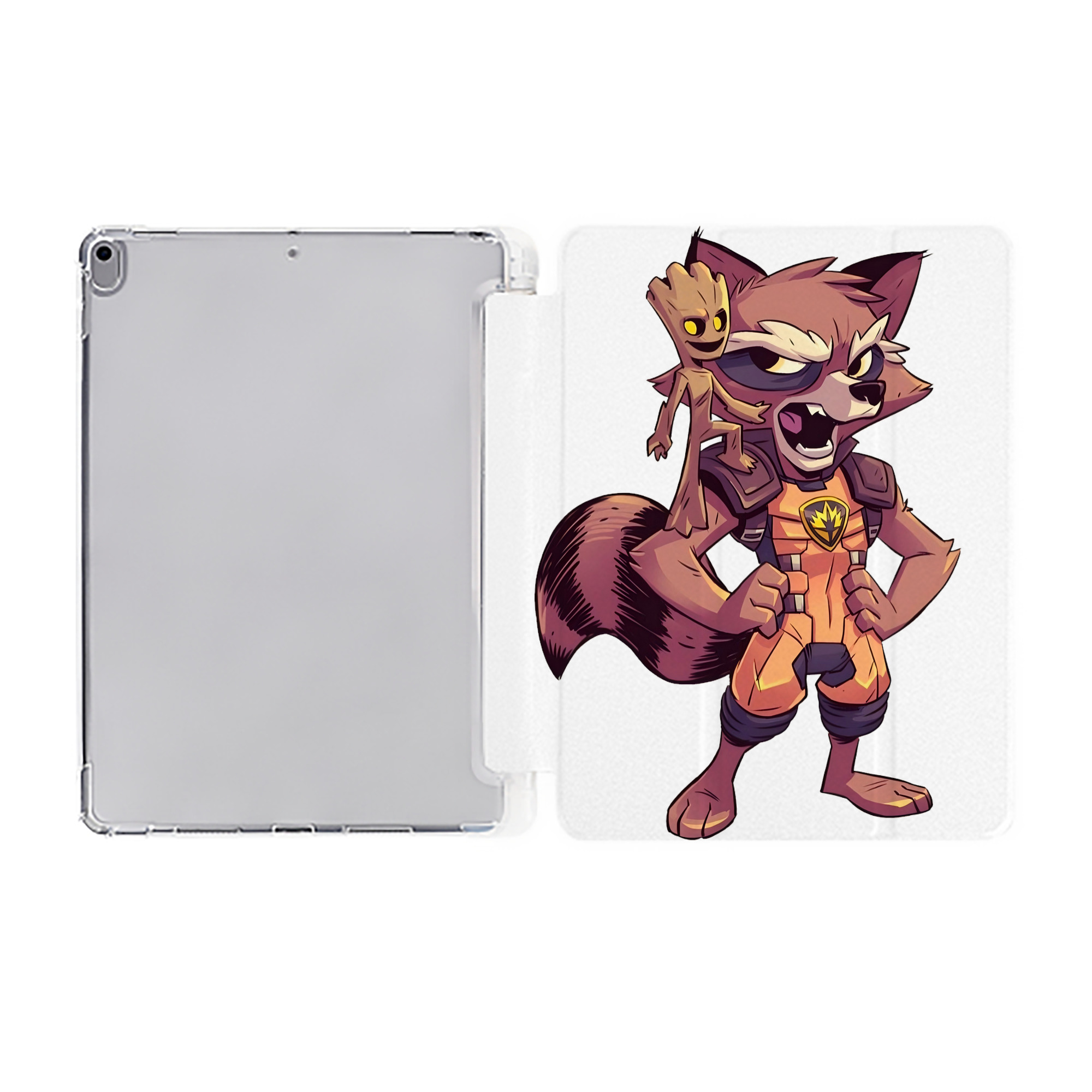 （画像用） アベンジャーズ The Avengers IPad ケース ペン収納付き 三つ折りスタンド PUレザー×シリコン 対応機種9.5/10.5/10.9インチ